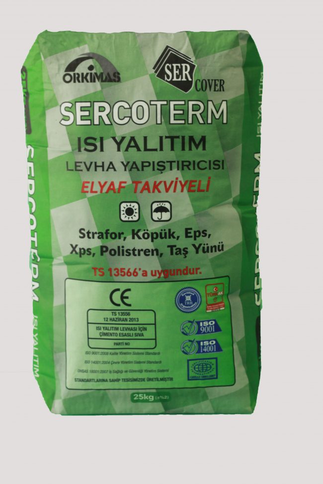 SERCOVER COVERSTRA ISI YALITIM LEVHA YAPIŞTIRICISI