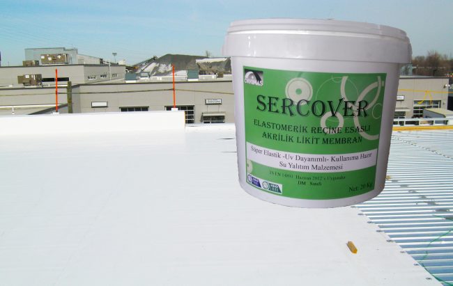 SERCOVER  ELASTOMERİK REÇİNE ESASLI LİKİT MEMBRAN